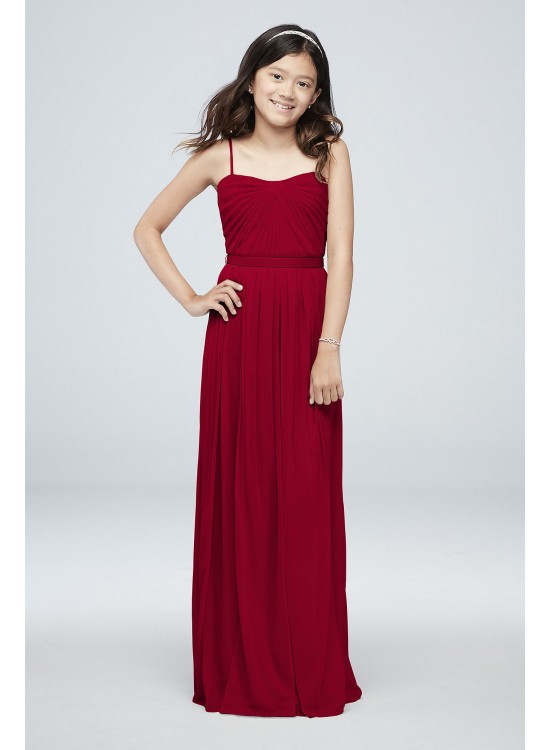 Style-Your-Way 6 Tie Junior Bridesmaid Dress  JB9883