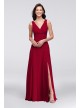 Surplice Tank Long Chiffon Bridesmaid Dress  F19831