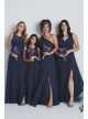 Surplice Tank Long Chiffon Junior Bridesmaid Dress  JB9884