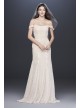 Swag Sleeve Layered Lace Petite Wedding Dress Melissa Sweet 7MS251196