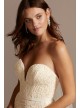 Sweetheart Plunge Lace Wedding Dress with Sash  Collection WG3993