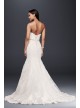 Sweetheart Trumpet Wedding Dress with Beaded Sash  Collection V3680