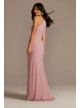 Tall Knotted Jersey A-Line Bridesmaid Dress David&#039;s Bridal 4XLF20556