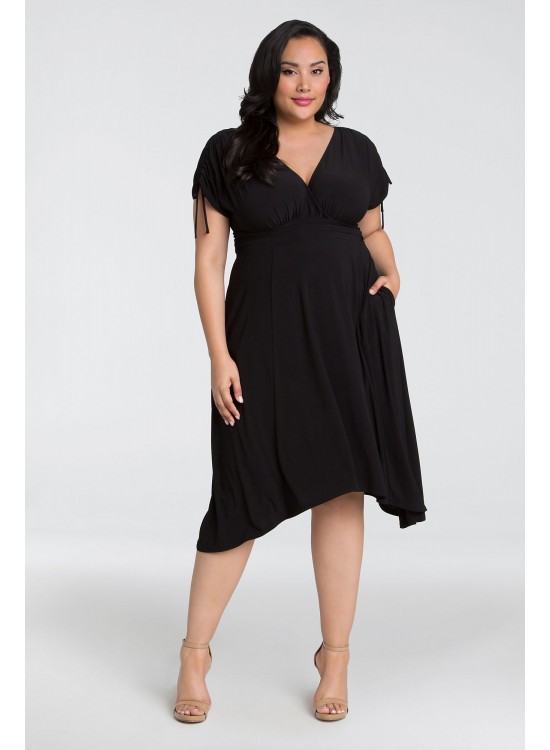 Tessa Ruched Plus Size Dress Kiyonna 11182205