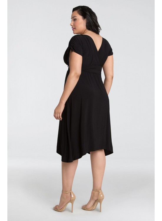 Tessa Ruched Plus Size Dress Kiyonna 11182205