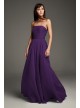 Textured Organza A-Line Bridesmaid Dress  VW360441