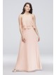 Tiered Ruffle Chiffon High-Neck Bridesmaid Dress Reverie W60006