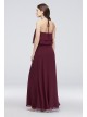 Tiered Ruffle Chiffon High-Neck Bridesmaid Dress Reverie W60006