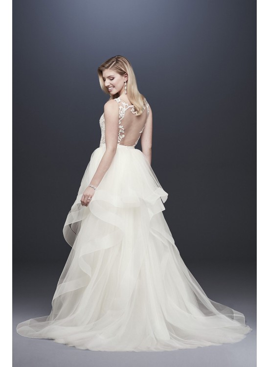 Tiered Tulle Ball Gown Wedding Skirt  Collection WG3946