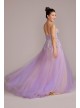 Tulle Ball Gown with Illusion Lace Corset Jules and Cleo WBM2881