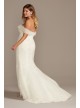 Tulle Floral Off-Shoulder Plus Size Wedding Dress  Collection 9WG3978