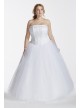 Tulle Plus Size Wedding Dress with Beaded Bodice  Collection 9NT8017