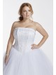 Tulle Plus Size Wedding Dress with Beaded Bodice  Collection 9NT8017