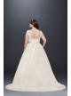 Tulle Plus Size Wedding Dress with Lace Cap Sleeve  Collection 9WG3741