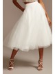 Tulle Wedding Separates Midi Skirt with Pockets DB Studio DS150831