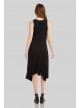 Twisted Jersey Knit Sleeveless V-Neck Dress Karen Kane L13425