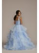 Two-Piece Embellished Lace Quince Gown Fifteen Roses FR2205