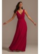 V-Neck Tank Full Skirt Bridesmaid Dress  F20228