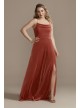 Velvet Cowl Neck Spaghetti Strap Bridesmaid Dress F20439