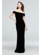 Velvet Off-the-Shoulder Dress DB Studio DS270043