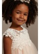 Venise Lace Cap Sleeve Flower Girl Dress  OP269