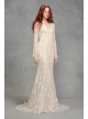  Bell Sleeve Lace Wedding Dress  VW351428