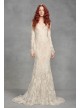  Bell Sleeve Lace Wedding Dress  VW351428