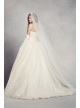  Draped Organza Wedding Dress  4XLVW351178