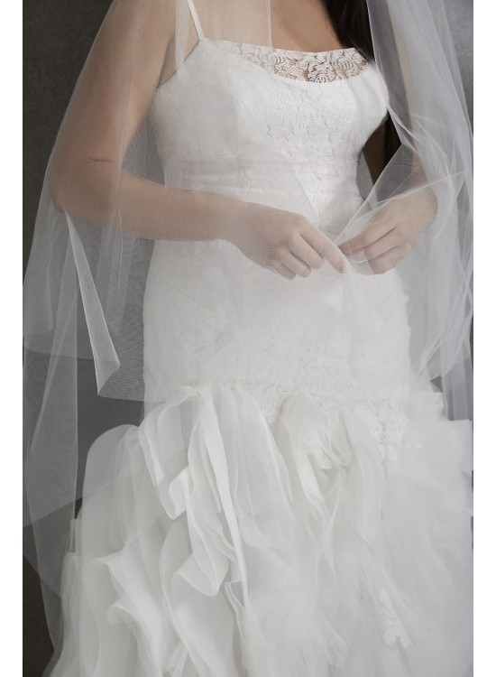  Flange Plus Size Wedding Dress  8VW351506