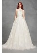  Illusion Floral Wedding Dress  VW351426