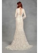  Lace Bell Sleeve Wedding Dress  4XLVW351428