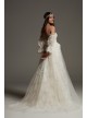  Lace Overskirt Wedding Dress  VW351590