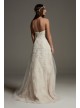  Lace Overskirt Wedding Dress  VW351590