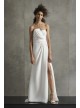  Pleated Bow Wedding Dress  VW351558