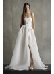  Pleated Gazar Wedding Dress  VW351576