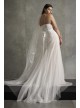  Pleated Plus Size Wedding Dress  8VW351553