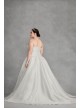  Plus Size Draped Wedding Dress  4XL8VW351178