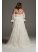  Plus Size Lace Overskirt Dress  8VW351590