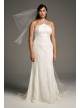  Plus Size Sheath Wedding Dress  8VW351346