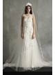  Punched Floral Wedding Dress  VW351501