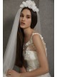  Punched Floral Wedding Dress  VW351501