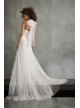  Soft Net Halter Wedding Dress  VW351510