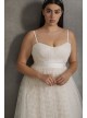  Tiered Plus Size Wedding Dress  8VW351497